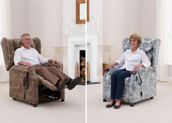 The Copgrove rise and recline chair is a great example of specialist seating for people with arthritis
